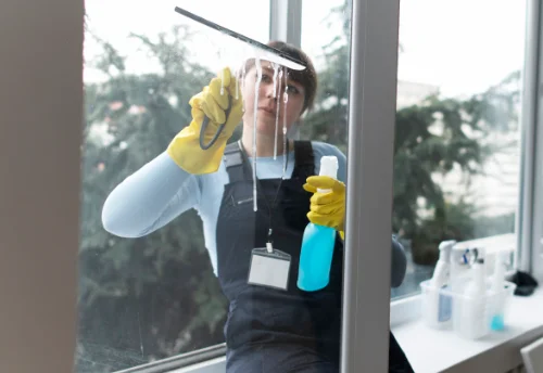 Nettoyage de vitres intérieures et extérieures à Senon